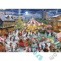 Clementoni 1500 db-os Compact puzzle - Classic Christmas Collection - Karácsonyi vásár (31725)