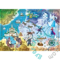 Clementoni 1000 db-os Compact puzzle - Disney 100 Collection - Jégvarázs (39784)