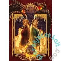 Clementoni 1000 db-os Compact puzzle - Dungeon and  Dragons - A sárkány csata (39903)