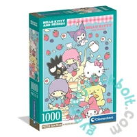 Clementoni 1000 db-os puzzle - Hello Kitty (37117)