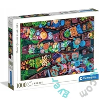 Clementoni 1000 db-os puzzle - High Quality Collection - Thaiföld, úszó piaca (39882)