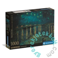 Clementoni 1000 db-os puzzle - Museum Collection - S Night over the River (37095)