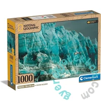 Clementoni 1000 db-os puzzle - National Geographic Collection - Hubbard-gleccser (39731)