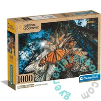 Clementoni 1000 db-os puzzle - National Geographic Collection - Pompás királylepkék (39732)