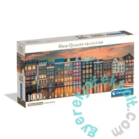 Clementoni 1000 db-os - High Quality Collection - Panoráma puzzle - Bright Amsterdam (39897)
