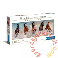 Clementoni 1000 db-os Panoráma puzzle - Horses (39607)