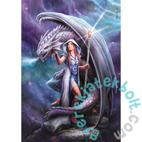 Clementoni 1000 db-os Compact puzzle - Anne Stokes - Dragon Mage (39956)