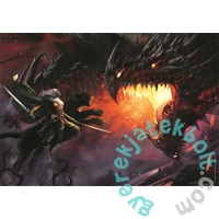 Clementoni 1000 db-os puzzle - Dungeons and Dragons - Fekete Sárkány (39735)