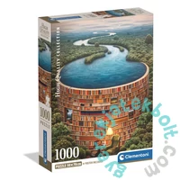 Clementoni 1000 db-os puzzle - High Quality Collection - Bibliodame (39949)