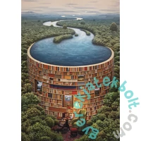 Clementoni 1000 db-os Compact puzzle - High Quality Collection - Bibliodame (39949)