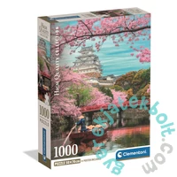Clementoni 1000 db-os Compact puzzle - High Quality Collection - Himeji Castle in Spring (39982)