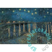 Clementoni 1000 db-os puzzle Museum Collection - Van Gogh, Csillagos éj a Rhone fölött (39789)