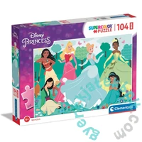 Clementoni 104 db-os Maxi puzzle - Disney Hercegnők (23767)