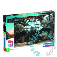Clementoni 104 db-os puzzle - Így neveld a sárkányodat (25079)