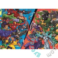 Clementoni 104 db-os puzzle - Marvel Hősök kontra Gonosztevők (25059)