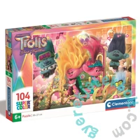 Clementoni 104 db-os Szuper Színes puzzle - Trollok 3. (27268)
