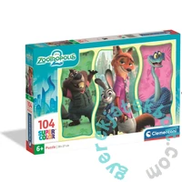 Clementoni 104 db-os puzzle - Zootropolis - Állati nagy balhé (25081)