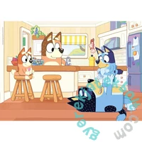 Clementoni 104 db-os Szuper színes puzzle - Bluey és családja (27169)
