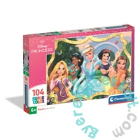 Clementoni 104 db-os  Szuper színes puzzle - Disney Hercegnők (25058)
