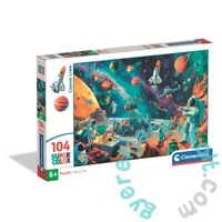 Clementoni 104 db-os  Szuper színes puzzle - Kozmikus űr (25036)