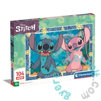 Clementoni 104 db-os  Szuper színes puzzle - Stitch (27573)