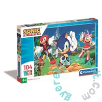 Clementoni 104 db-os Szuper Színes  puzzle - Sonic 2. (27256)
