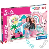 Clementoni 104 db-os Szuper színes SHAPED puzzle - Barbie nyaralója (27163)
