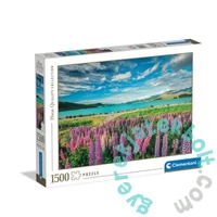 Clementoni 1500 db-os puzzle - High Quality Collection - Lupins Lake (31728)
