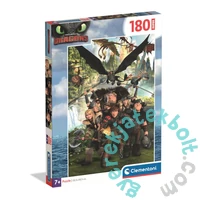 Clementoni 180 db-os  Szuper színes puzzle - Dragontrainer (29793)