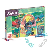Clementoni 180 db-os  Szuper színes puzzle - Stitch (29800)