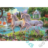 Clementoni 180 db-os  Szuper színes puzzle - Unikornis a vízesésnél (29794)