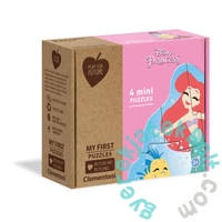 Clementoni 4 az 1-ben Első puzzle (2,3,4,5 db-os) - Play for future - Disney Princess (20825)