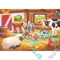 Clementoni 2 x 20 db-os puzzle - The Farmyard Family (24818)