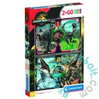 Clementoni 2 x 60 db-os puzzle - Jurassic World (24830)