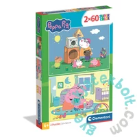 Clementoni 2 x 60 db-os puzzle - Peppa malac (24833)
