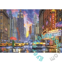 Clementoni 2000 db-os puzzle - Rainy Manhattan (32086)