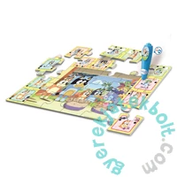 Clementoni 24 db-os Floor puzzle interaktív tollal - Bluey (16689)