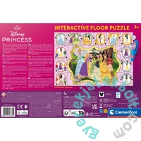 Clementoni 24 db-os Floor puzzle interaktív tollal - Disney Princess (16685)