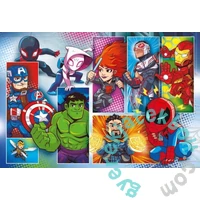 Clementoni 24 db-os Szuper Színes Maxi puzzle - Marvel Szuperhősök (24208)