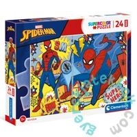 Clementoni 24 db-os Szuper Színes Maxi puzzle - Pókember a szuperhős (24216)