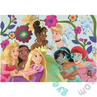 Clementoni 2 x 60 db-os puzzle- Disney Princess (24824)
