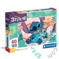 Clementoni 60 db-os Szuper Színes puzzle - Stitch (26331)