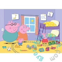 Clementoni 2 x 20 db-os Szuper Színes puzzle - Peppa malac- Játék és piknik (24778)