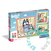 Clementoni 3 x 48 db-os puzzle - Bluey (25003)