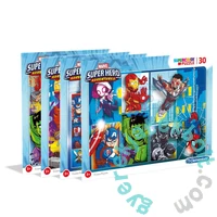 Clementoni 30 db-os Szuper színes Maxi puzzle - Marvel - Super Hero Adventures - többféle (22703)