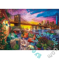 Clementoni 3000 db-os puzzle - High Quality Collection - Manhattani naplemente a teraszon (33552)