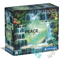 Clementoni 500 db-os puzzle - Peace Puzzle - Waterfall (35117)