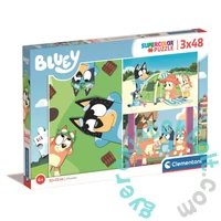 Clementoni 3 x 48 db-os Szuper színes puzzle - Bluey (25281)