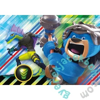 Clementoni 3 x 48 db-os Szuper Színes puzzle  - Power Players (25258)