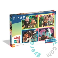 Clementoni 4 az 1-ben puzzle (12,16,20,24 db-os) - Pixar (21754)